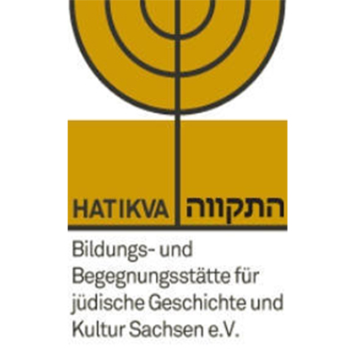 Logo der Bildungs- und Begegnungsstätte für Jüdische Geschichte und Kultur Sachsen HATiKVA e. V.